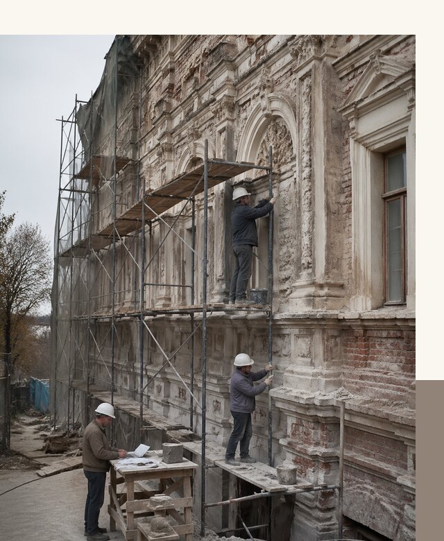 Реставрация объектов культурного наследия под ключ в Людинове