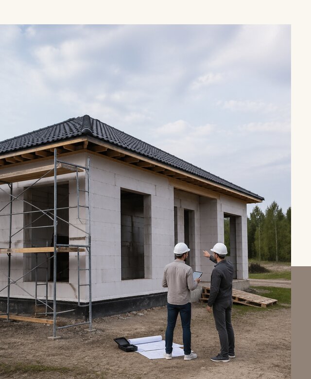 Проектирование одноэтажных домов из газобетона в Людинове